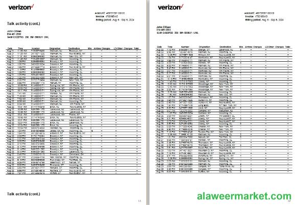 USA New Jersey Verizon utility 11-12 scr
